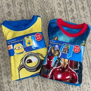 NWT Boys Pajama Sets size 4/5